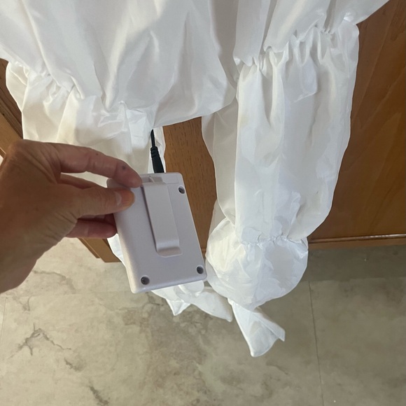 Halloween costume or cosplay outfit- kids size 12/14. Marshmallow man. - Picture 8 of 9